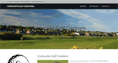 Desktop Screenshot of carnoustiegolfcreations.com